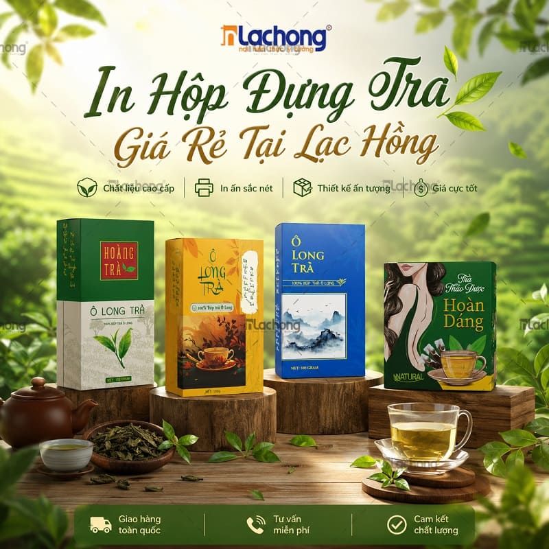 5 Mẫu in hộp giấy đựng trà Đẹp_thiết kế Cao Cấp ở Hà Nội