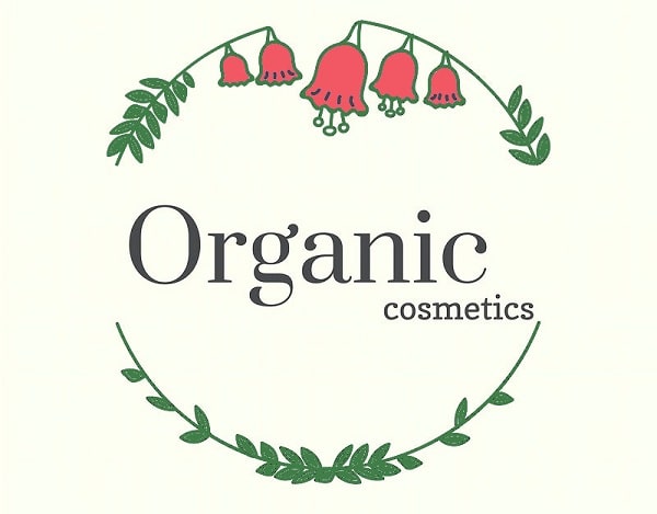 Logo mỹ phẩm thiên nhiên Organic cosmetics