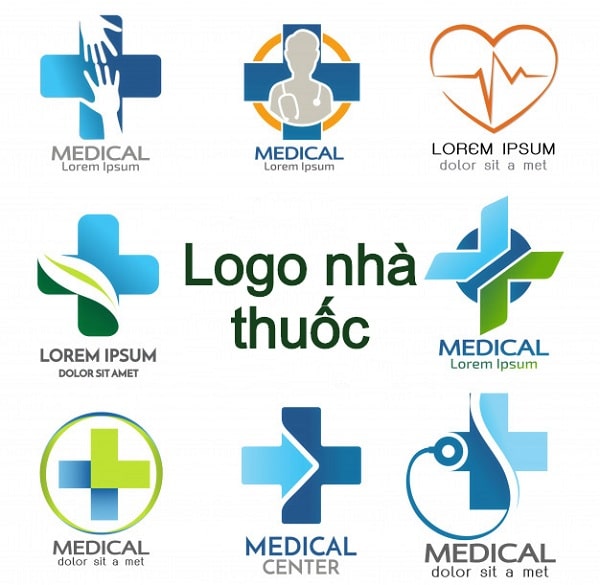 10 Mẫu Logo nhà thuốc tây Đẹp_Sáng Tạo_Ấn Tượng