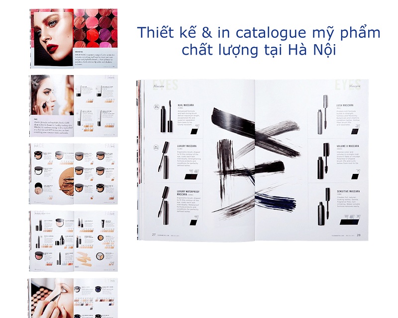 In catalogue mỹ phẩm Nhanh_Thiết kế Đẹp_Giá Rẻ ở Hà Nội