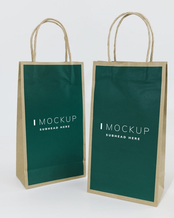 10 mẫu mockup túi giấy đẹp, tải, download FREE đừng bỏ lỡ