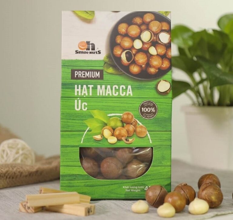 99+ Mẫu in hộp giấy đựng hạt macca, hạt điều ĐẸP 2026