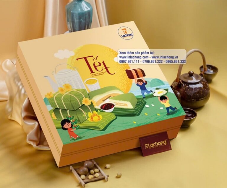 Vỏ hộp đựng quà tết 2026 giá sỉ, số lượng lớn